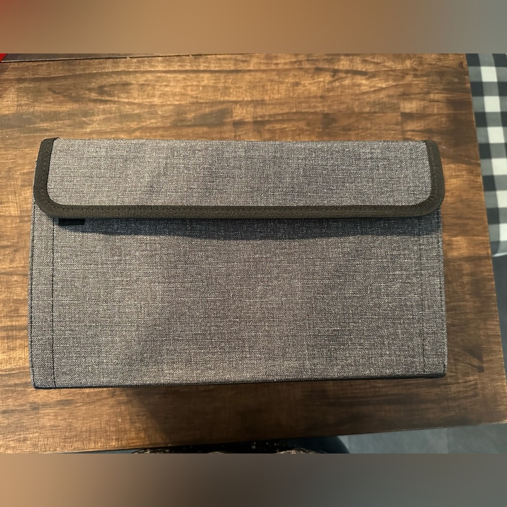 Thirty-one Get Creative Case - Charcoal Crosshatch - Collapsible Storage